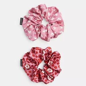 Coach Country Club Floral Print Hair Ties Pack NWT